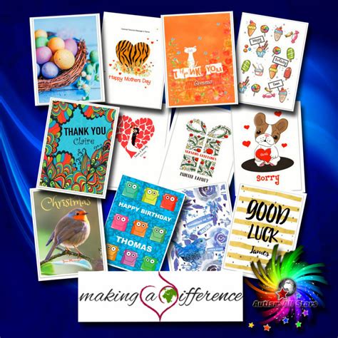 charity birthday cards|Making a Difference Cards.